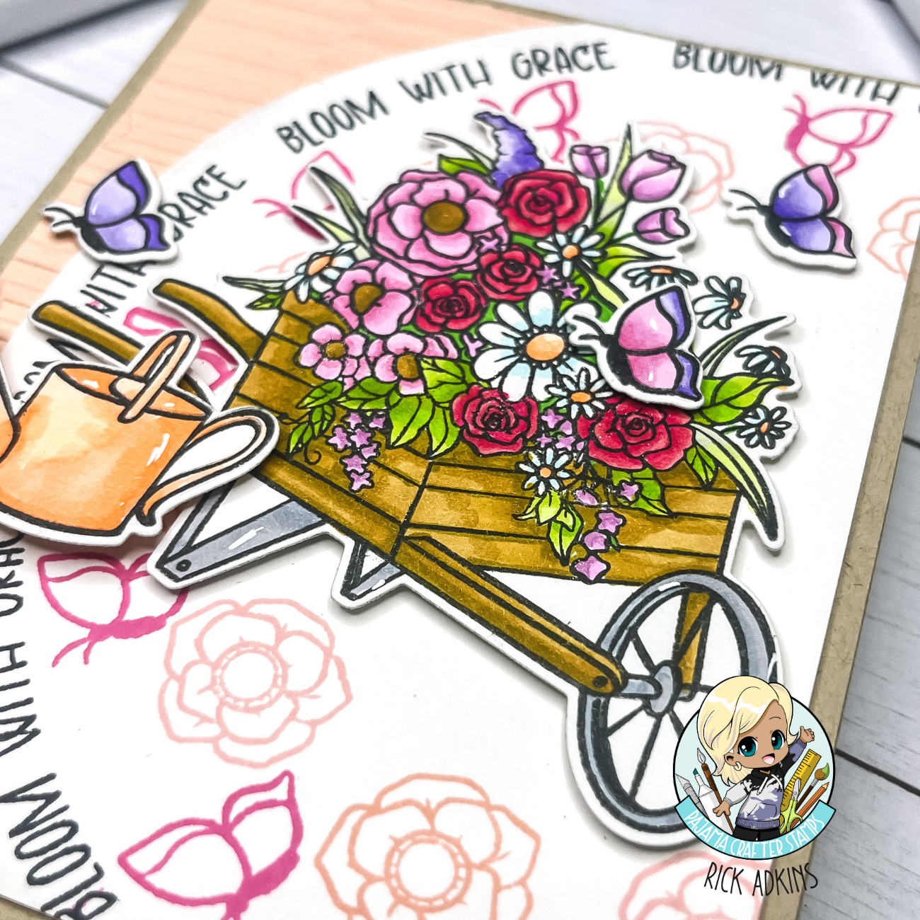 Bloom With Grace Card with the In Full Bloom Bundle