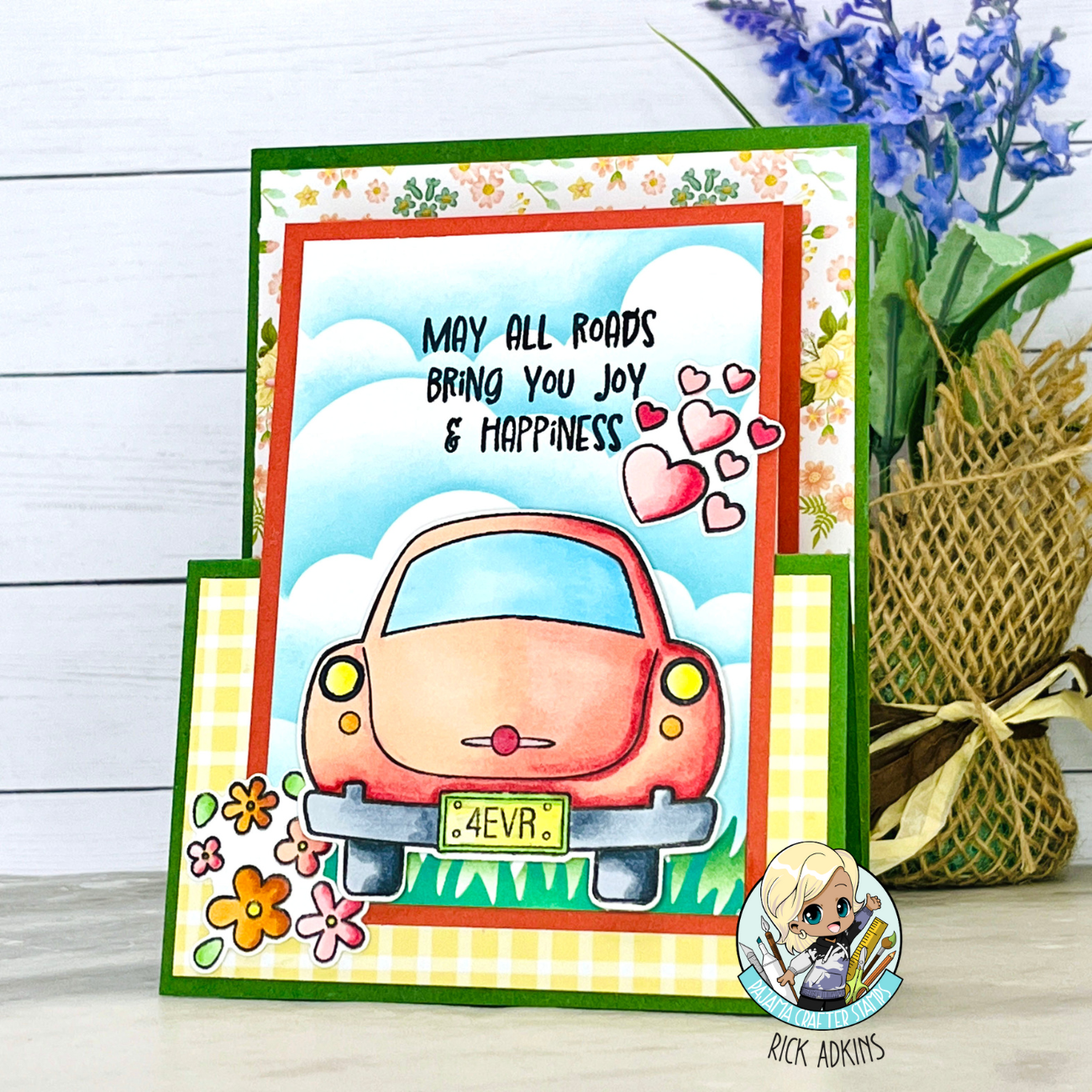 Creating A Fun Fold Upright Z-fold Card: Video Tutorial