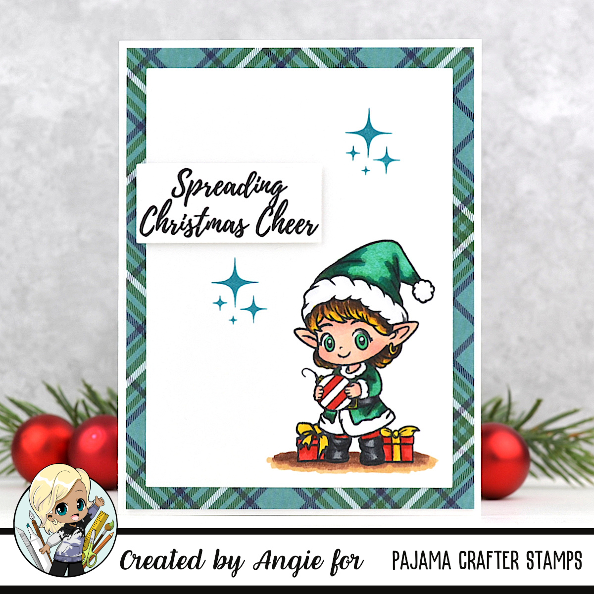 Create Holiday Cheer with Elfin Christmas Stamps